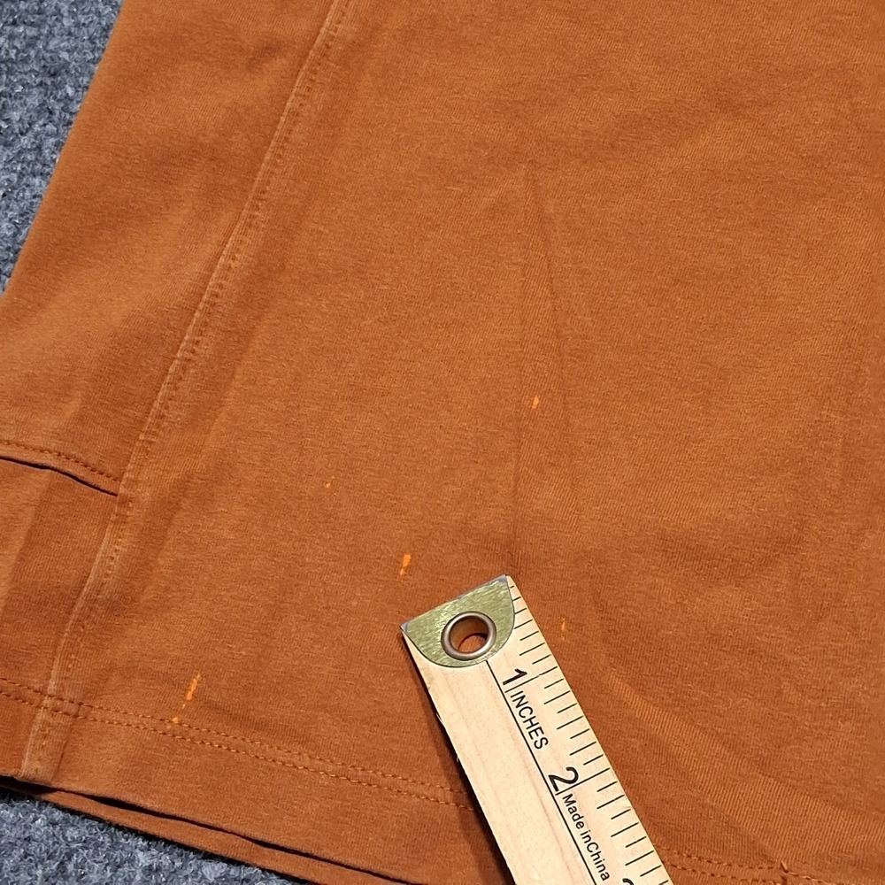 Lou & Grey Women Orange Yoga Athletic Shorts Medium - Picture 5 of 12